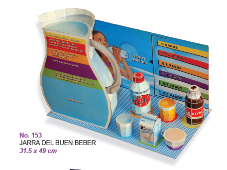 Maqueta Jarra Del Buen Beber Didacticos Mx Material Para